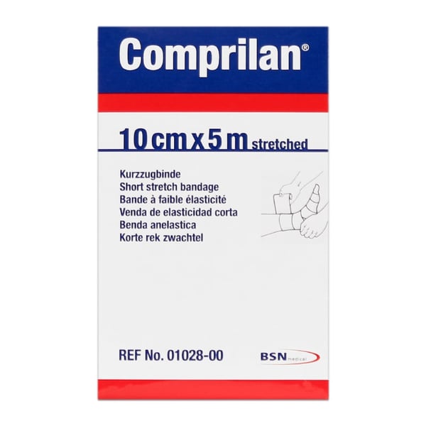 Comprilan 10 cm x 5 metros: Ligadura de suporte de tecido elástico